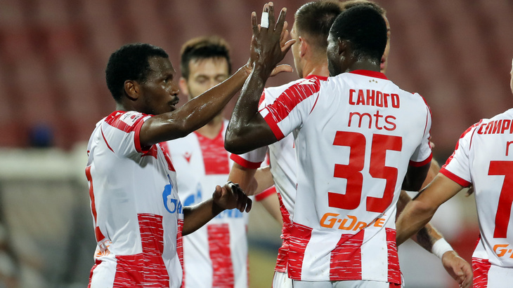 Футболисты «Црвены Звезды»