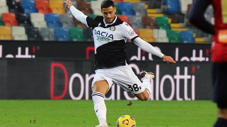 «Удинезе» не проиграл два прошлых матча