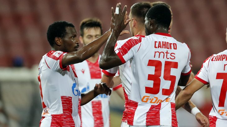 Футболисты «Црвены Звезды»