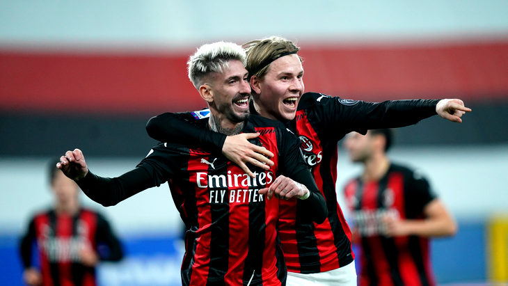 «Милан» забил 14 мячей в последних шести матчах