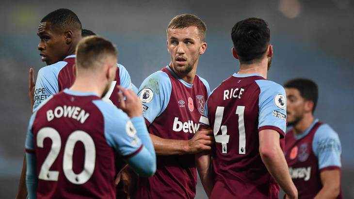 «Вест Хэм» забивал хотя бы один мяч во всех матчах текущего сезона АПЛ