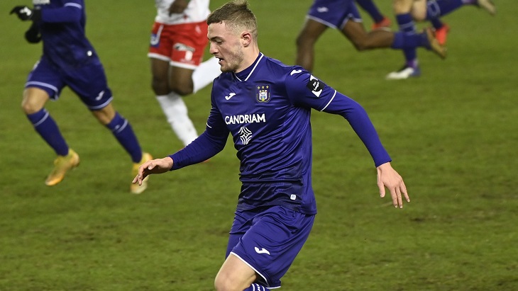 «Андерлехт» занимает седьмую строчку