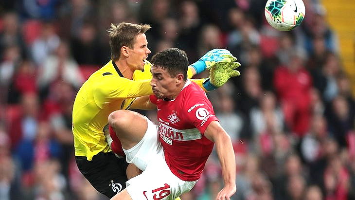 Осенний матч РПЛ между «Спартаком» и «Динамо» завершился со счетом 1:1