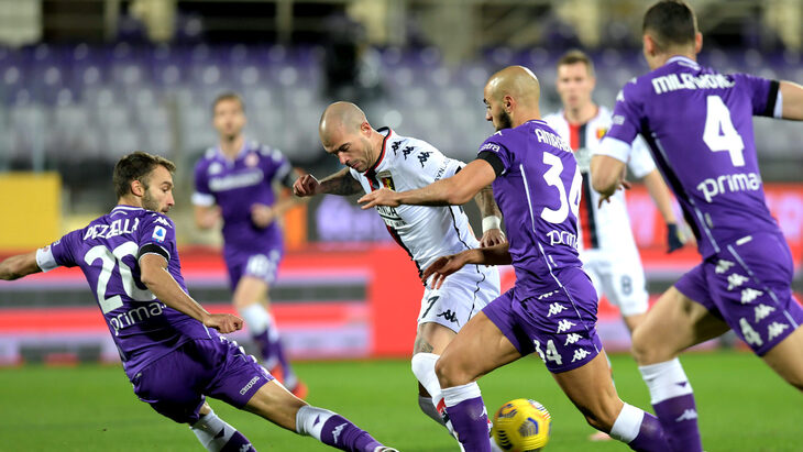 Матчи между «Дженоа» и «Фиорентиной» очень часто завершаются вничью