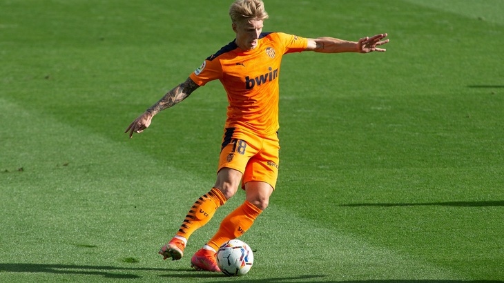 «Валенсия» идет на 14 месте