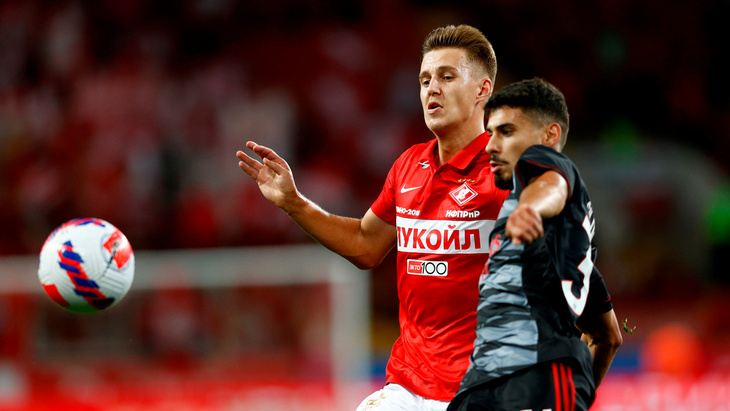 «Спартак» уступил «Бенфике» на своем поле со счетом 1:2