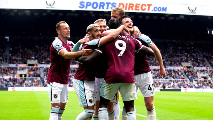 «Вест Хэм» в трех гостевых матчах АПЛ набрал семь очков и забил шесть мячей