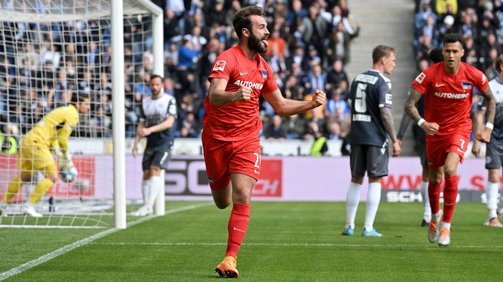 «Герта» на 4 очка очка опережает зону плей-офф на вылет