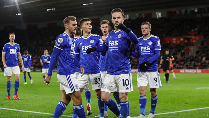 «Лестер» потерпел лишь одно поражение в семи предыдущих матчах