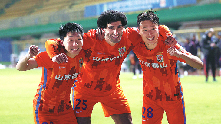 «Шаньдун Тайшань» забивал во всех матчах текущего сезона