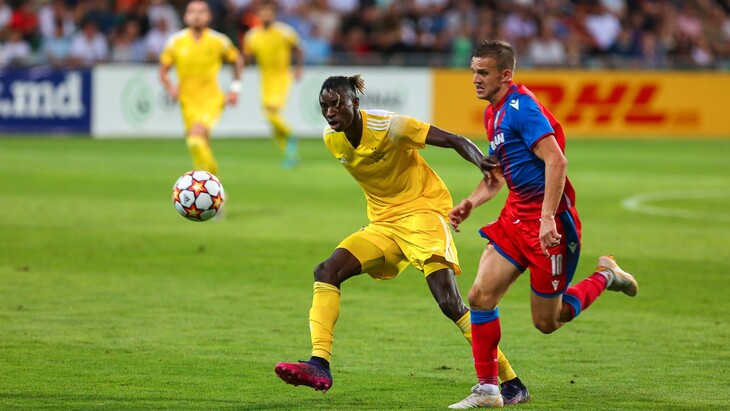 Фрагмент матча «Шериф» — «Виктория»