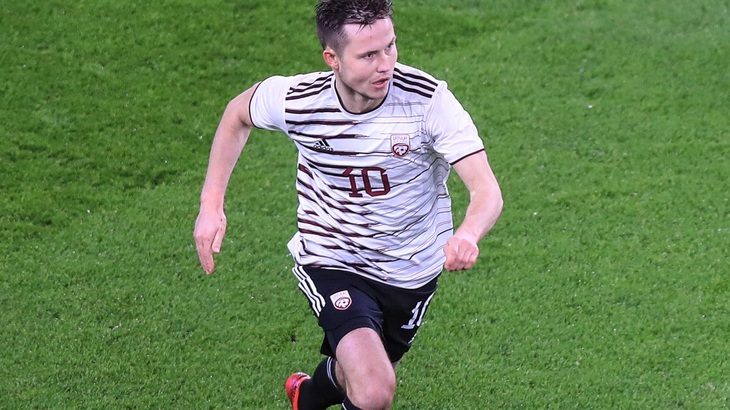 Латвия проиграла Ирландии в 1-м туре