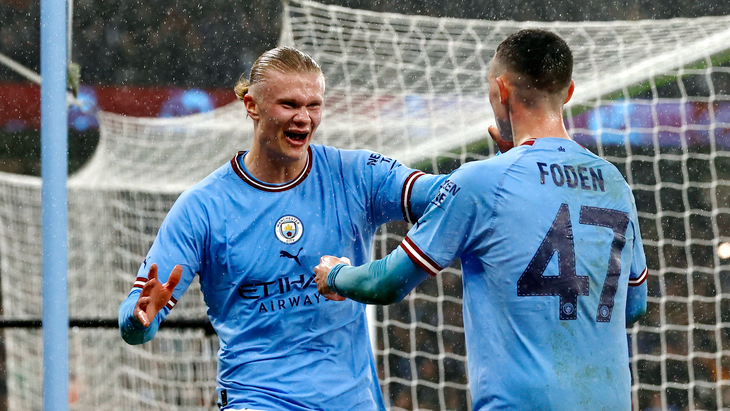 Эрлинг Холанн и Фил Фоден