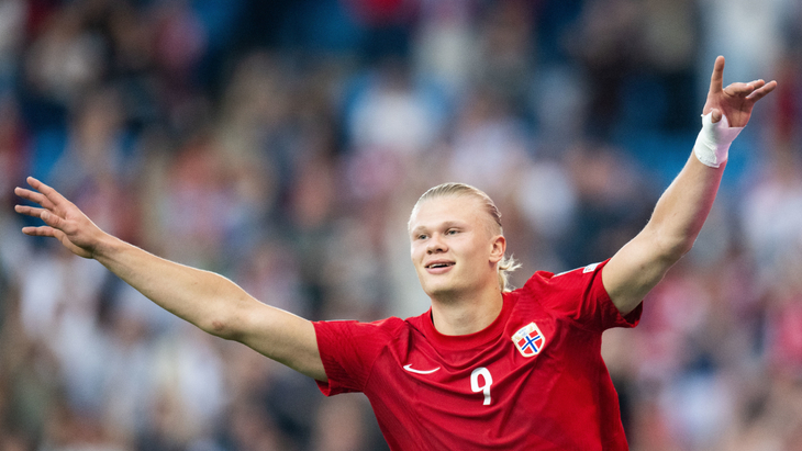 Эрлинг Холанн — нападающий сборной Норвегии