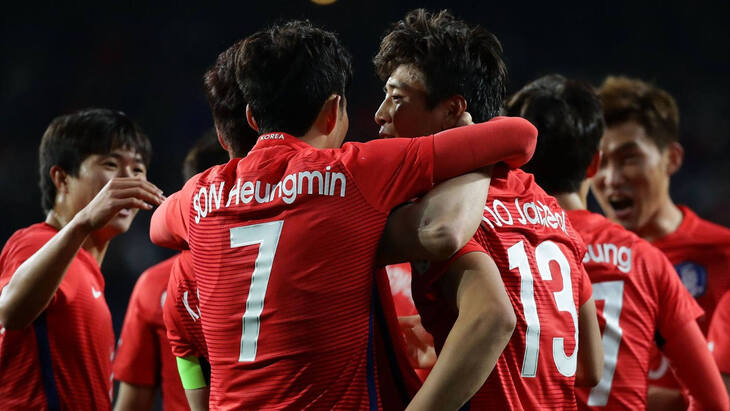 Сборная Южной Кореи