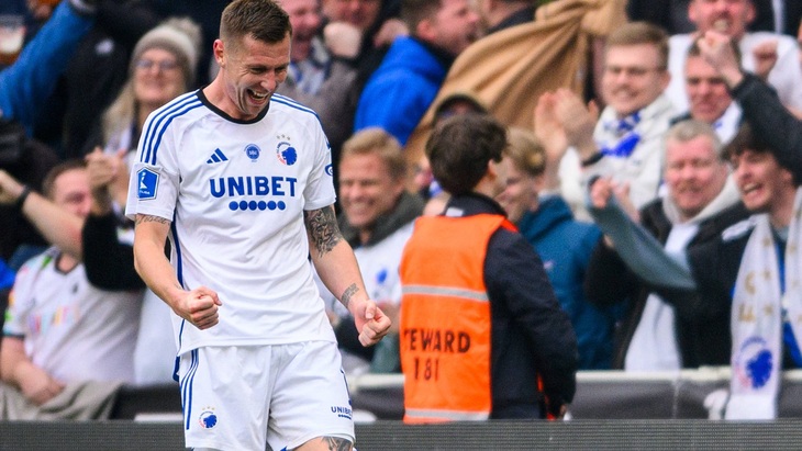 «Копенгаген» занимает 3-е место