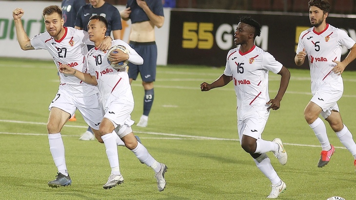 Игроки «ЦСКА Памир» Душанбе