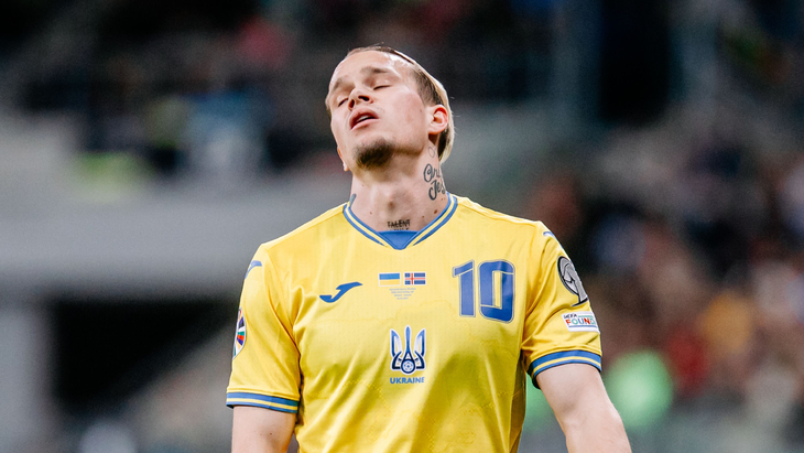 Михаил Мудрик — полузащитник сборной Украины
