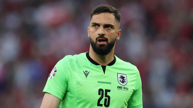 Георгий Мамардашвили — голкипер сборной Грузии