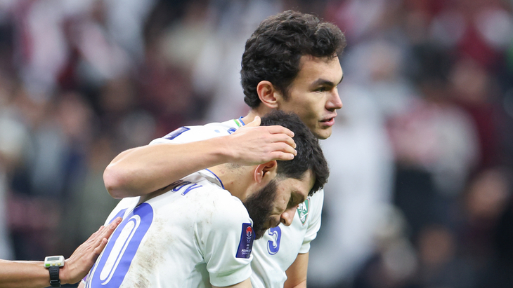 Игроки сборной Узбекистана