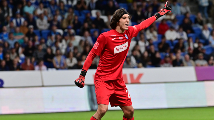 Давид Волк — вратарь «Динамо» Мх