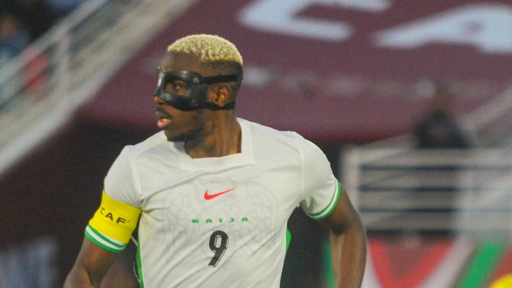 Виктор Осимхен — нападающий сборной Нигерии