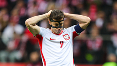 Роберт Левандовский — нападающий сборной Польши 