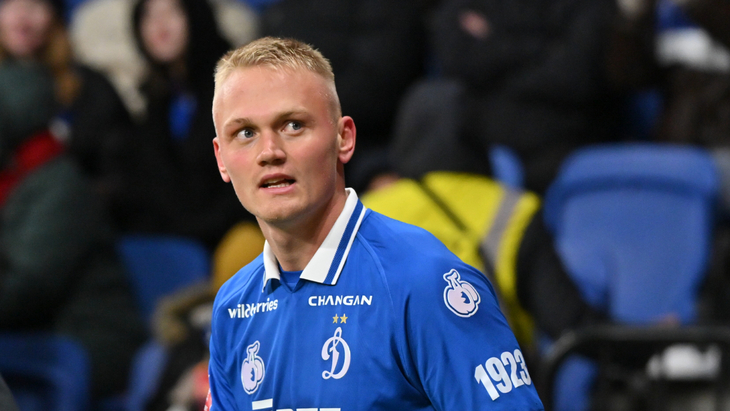 Константин Тюкавин — нападающий московского «Динамо»