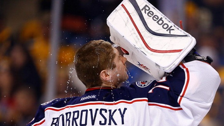 Сергей Бобровский вратарь «Коламбуса»