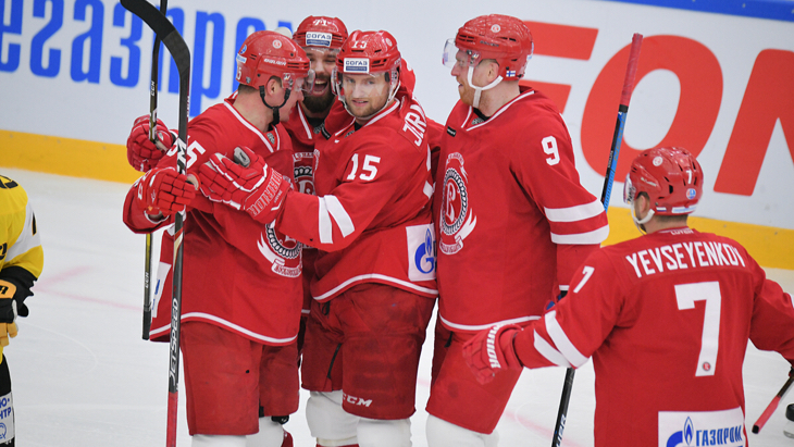 Хоккеисты «Витязя»