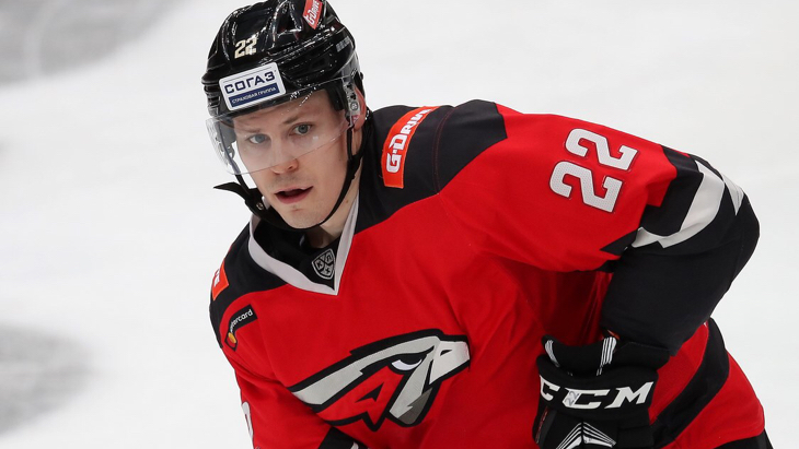 Хоккеист «Авангарда»