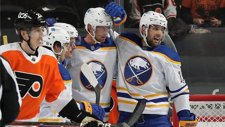 «Баффало» в последней игре с «Филадельфией»