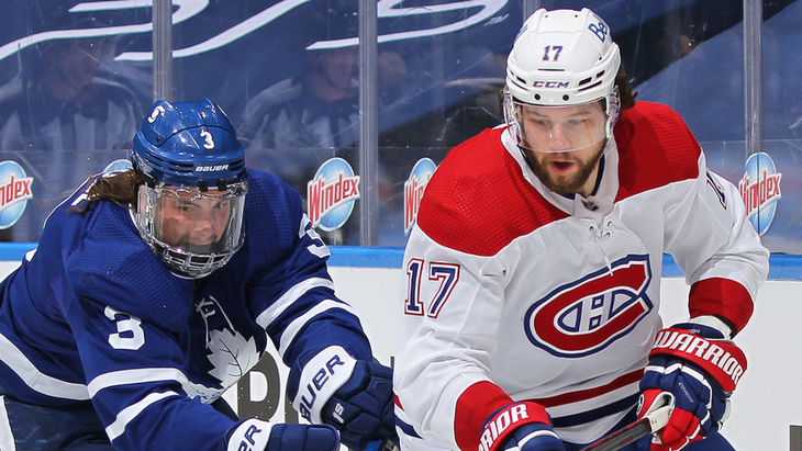 «Монреаль» в игре с «Торонто» 7 мая