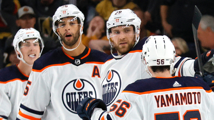 «Эдмонтон» в матче с «Вегасом»