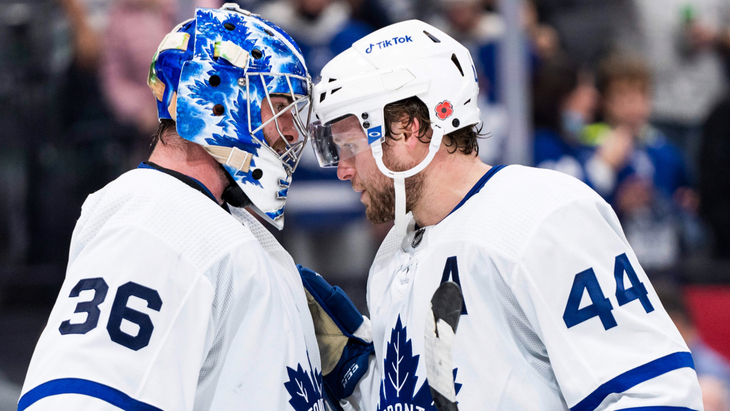 «Торонто» в матче с «Бостоном»