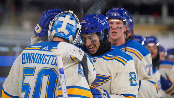 «Сент-Луис» в матче «Зимней классики»