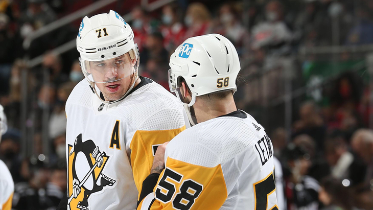 Евгений Малкин и Крис Летанг