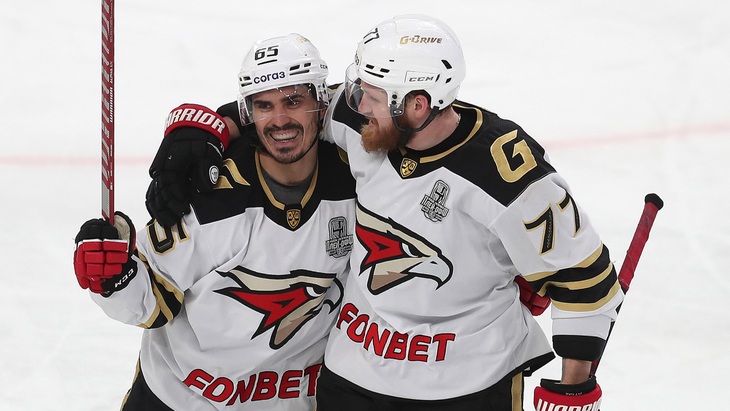 «Авангард» во втором матче с «Металлургом»