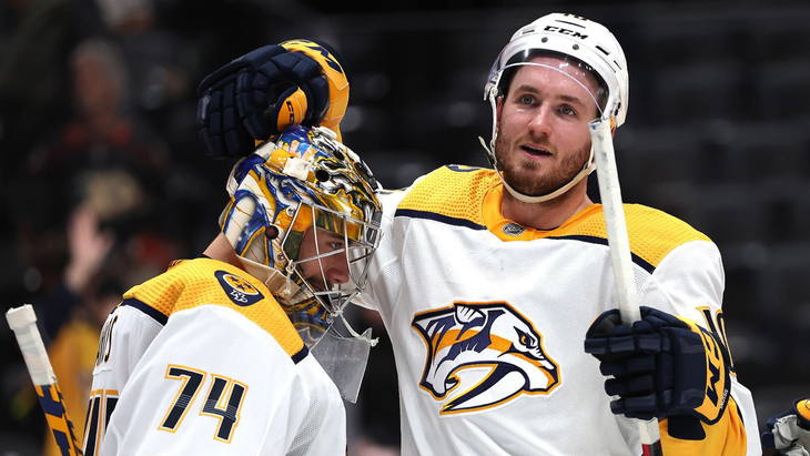 «Нэшвилл» в игре с «Анахаймом»