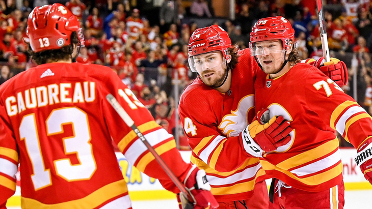 «Калгари» в матче с «Сиэтлом»