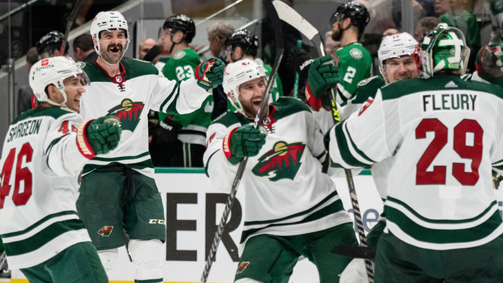 «Миннесота» в матче с «Далласом»