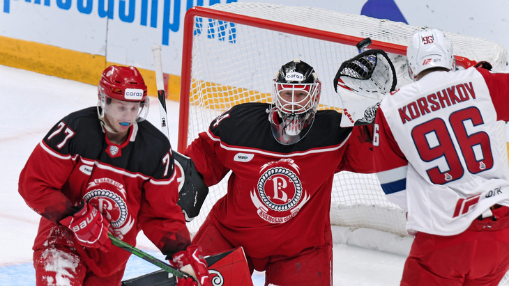 «Витязь» в матче с «Локомотивом»