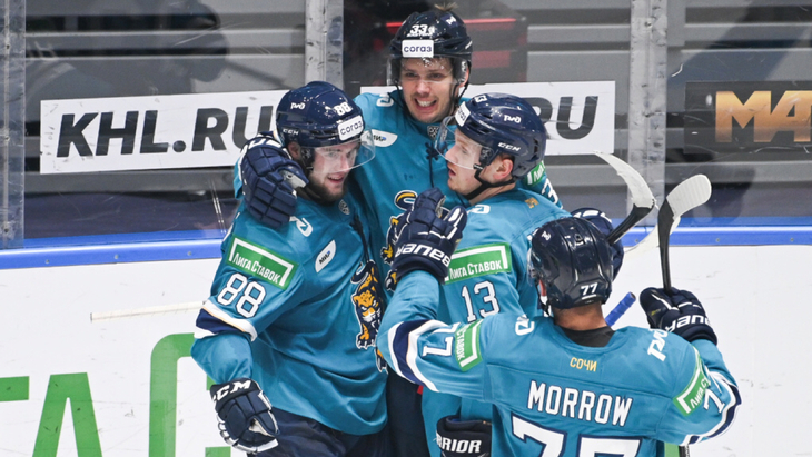 Сочинцы в матче с «Динамо» Минск