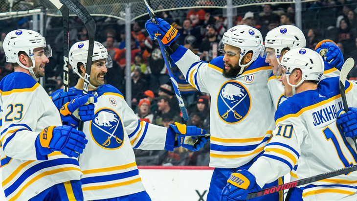 «Баффало» в матче с «Филадельфией»