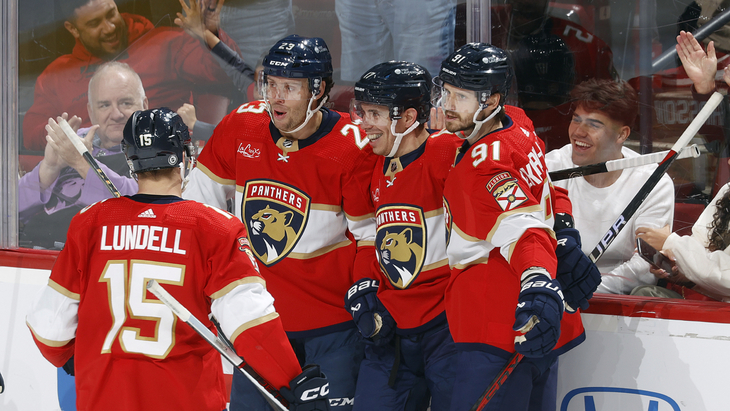 «Флорида» в матче с «Далласом»