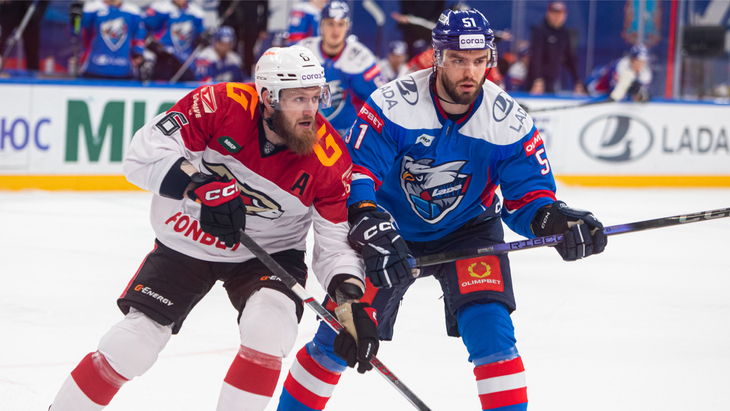 «Лада» в предыдущем матче с «Авангардом»