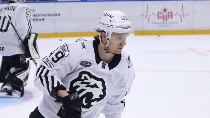 Максим Шабанов — нападающий «Трактора»