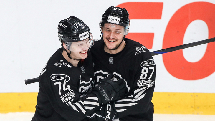 «Трактор» в матче с «Сибирью»