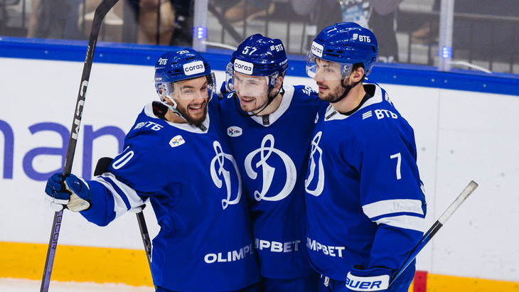 «Динамо» в матче с «Локомотивов»