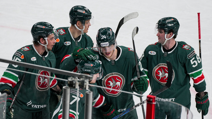 «Ак Барс» в матче с «Динамо» Минск